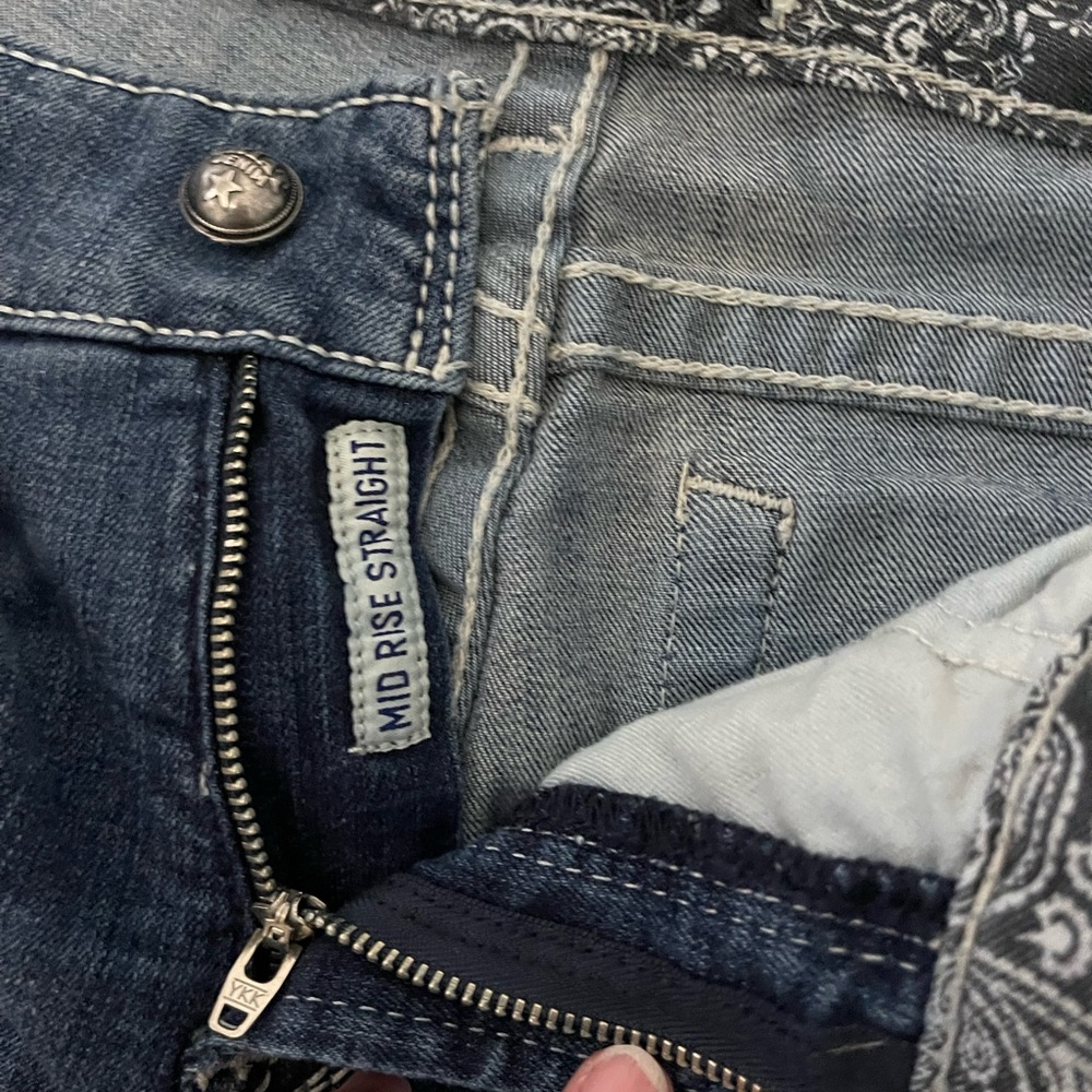 Ariat Rainstorm Real mid rise Straight Jeans 31R - Picture 14 of 15